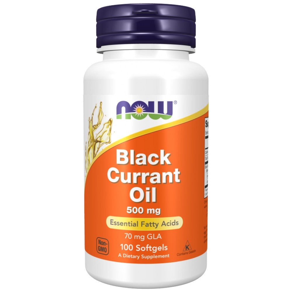NOW Foods Black Currant Oil 500 mg - Масло от касис 500 mg