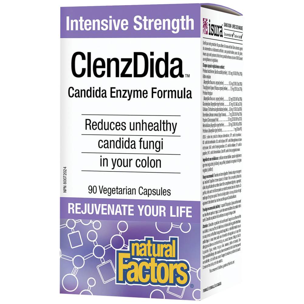 Natural Factors ClenzDida Candida Enzyme Formula - Ензимна формула срещу кандида