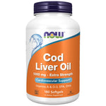 NOW Foods Cod Liver Oil 1000 mg - Масло от черен дроб на треска 1000 mg