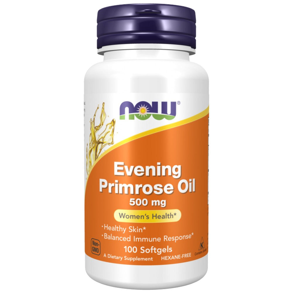 NOW Foods Evening Primrose Oil 500 mg - Масло от вечерна иглика 500 mg