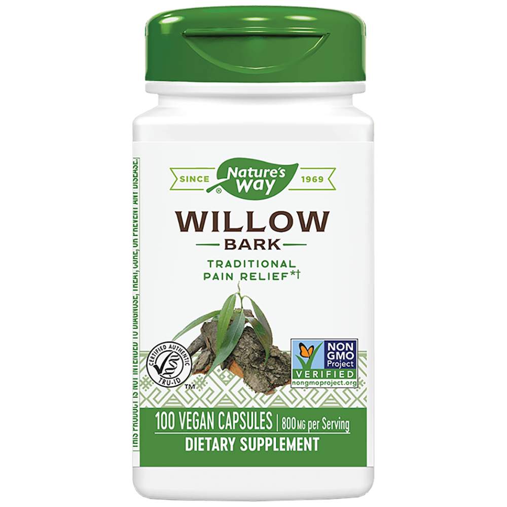 Nature’s Way Willow Bark 400 mg - Върбова кора 400 mg