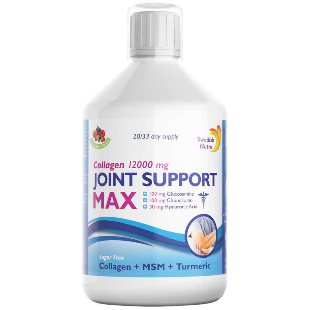 Swedish Nutra Joint Support MAX Collagen 12000 mg - Колаген 12000 mg за стави