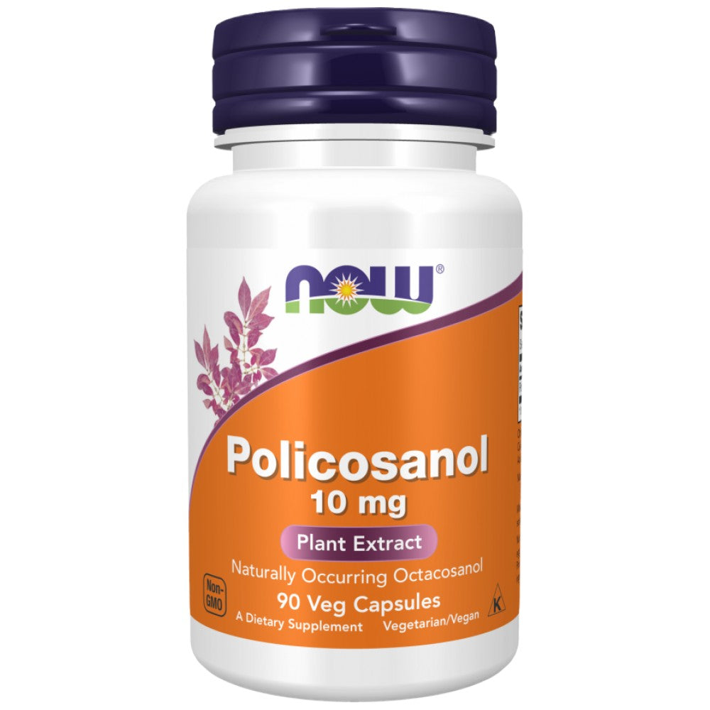 NOW Foods Policosanol 10 mg - Поликозанол 10 mg