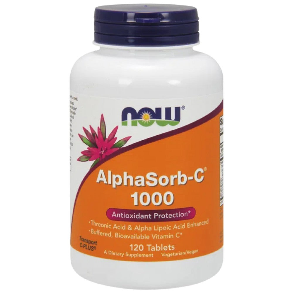 NOW Foods AlphaSorb-C 1000 mg - Буфериран Витамин Ц 1000 mg