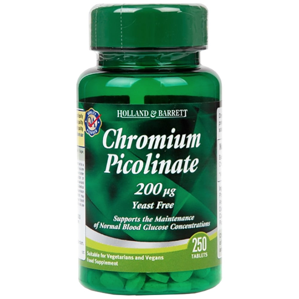 Holland And Barrett Chromium Picolinate 200 mcg - Хром пиколинат 200 mcg