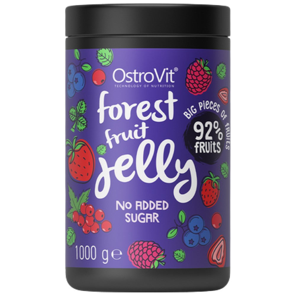 OstroVit Forest Fruit Jelly 92% Real Fruits No Added Sugar - Желе горски плодове без захар