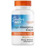 Doctor's Best CoQ10 with BioPerine 100 mg - Коензим Q10 с BioPerine 100 mg