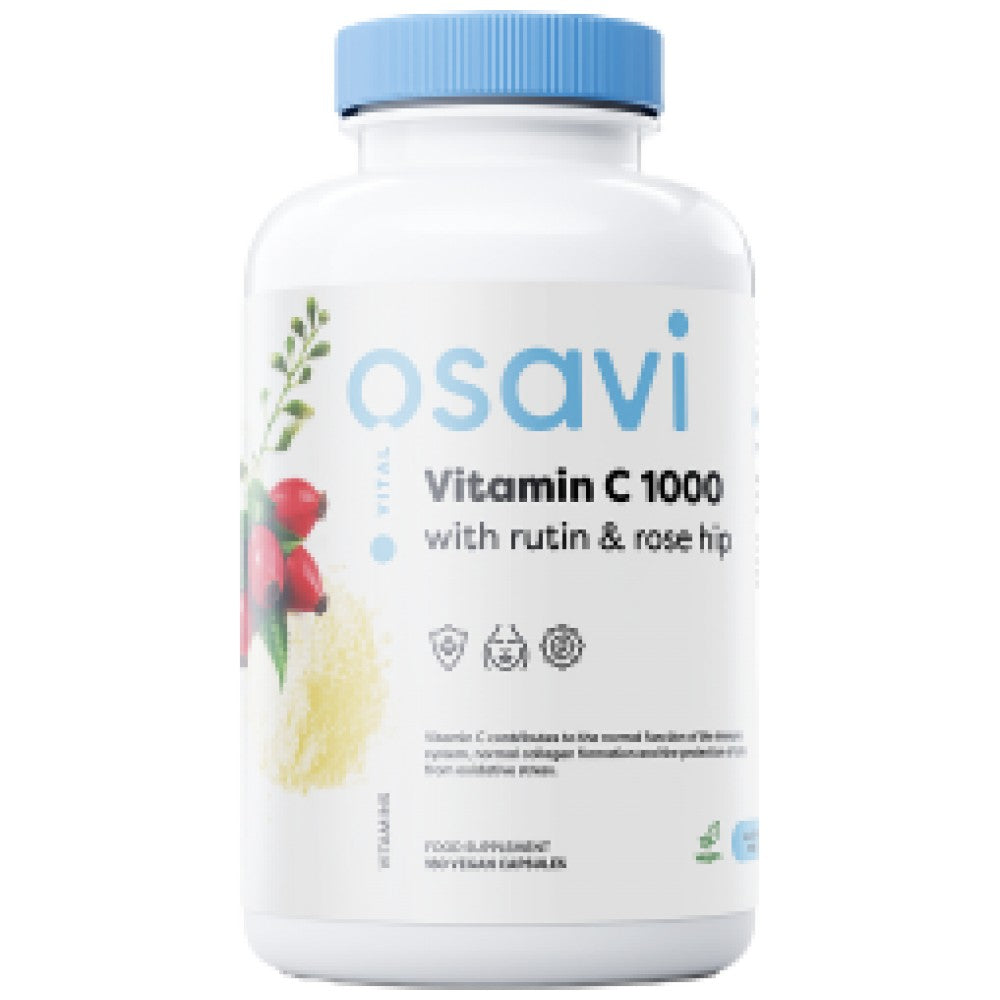 Osavi Vitamin C 1000 with Rutin & Rose Hip - Витамин C 1000 с рутин и шипка