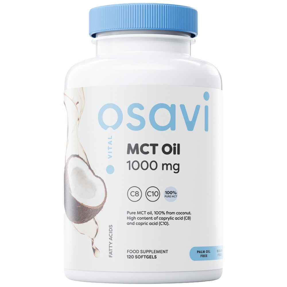 Osavi MCT Oil 1000 mg C8 + C10 - МСТ масло C8 и C10 1000 mg