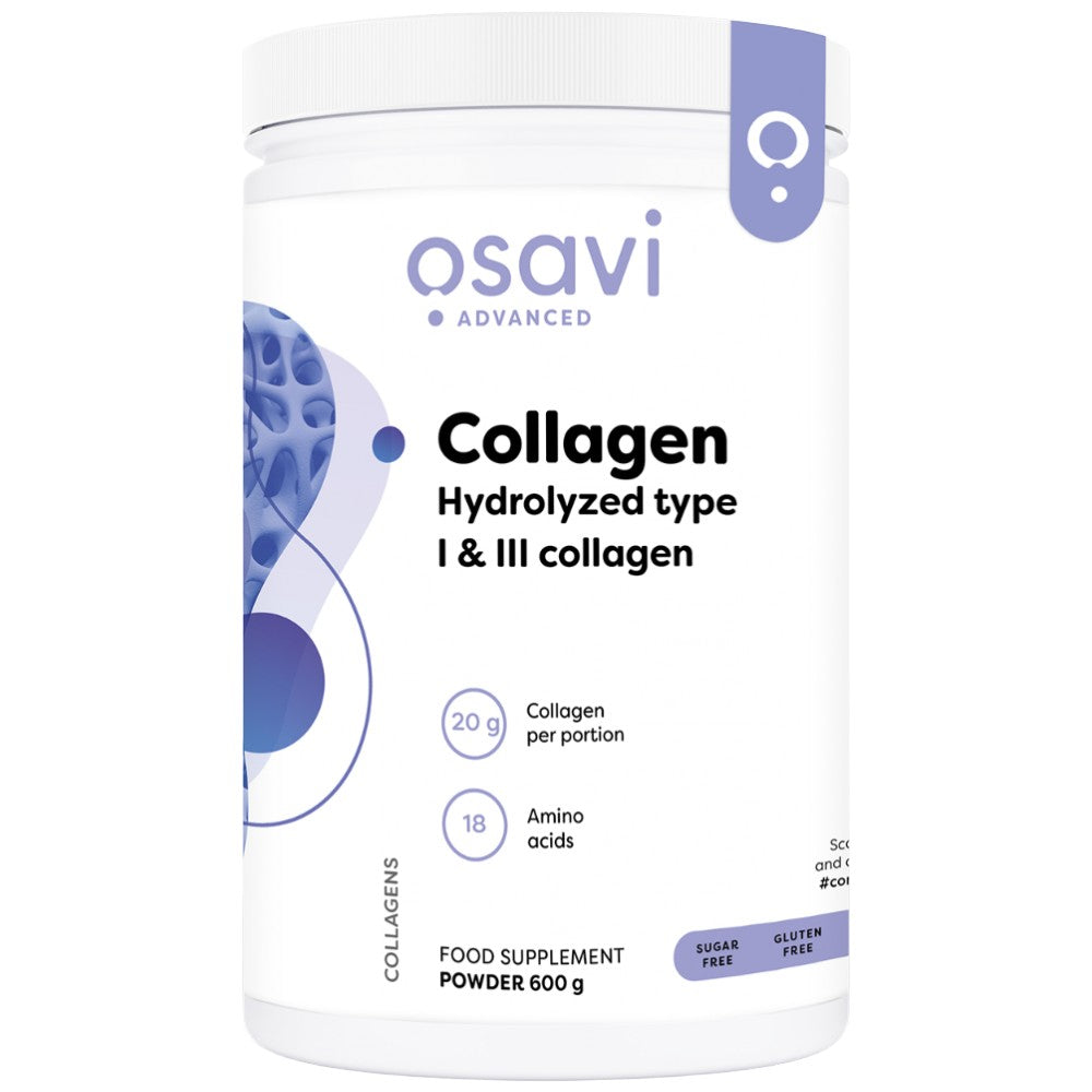 Osavi Collagen Hydrolyzed Peptides Type I & III - Хидролизирани колагенови пептиди тип 1 и 3