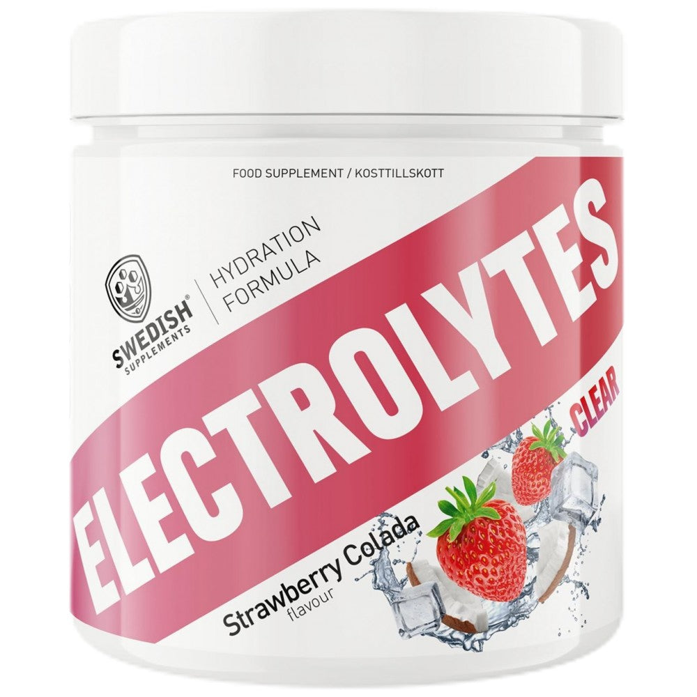SWEDISH Supplements Electrolytes Clear Hydration Formula with Pink Himalayan Salt & CocoMineral - Електролити за хидратация