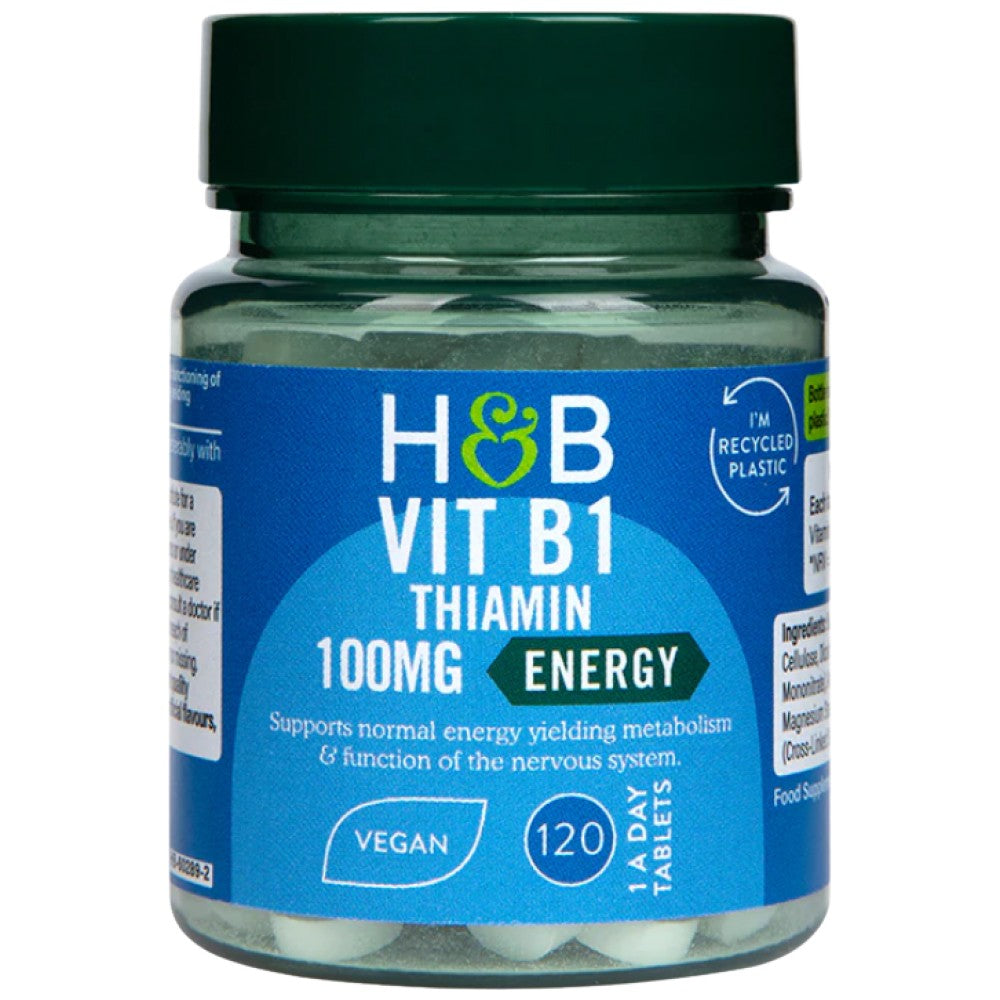 Holland And Barrett Vitamin B1 Thiamine 100 mg - Витамин B1 тиамин 100 mg
