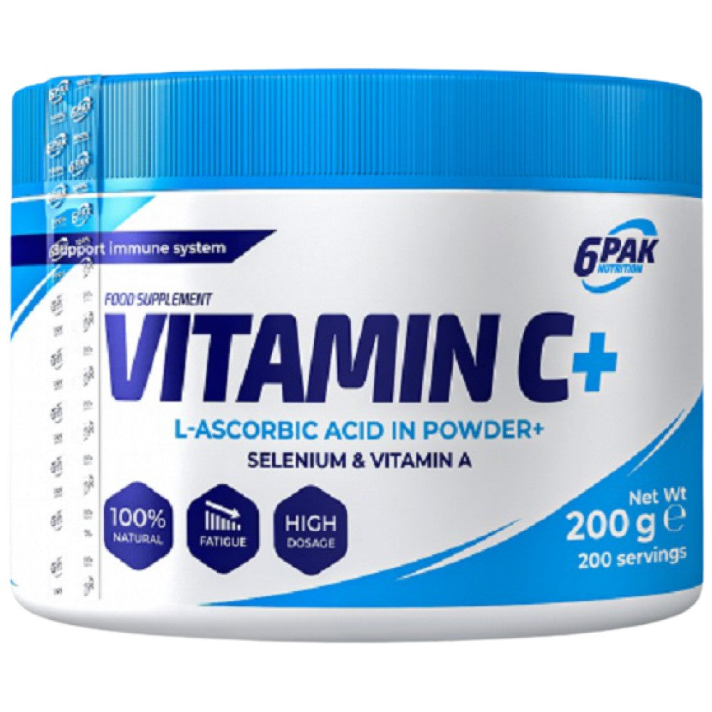 6PAK Nutrition Vitamin C + Selenium + Vitamin A - Витамин С със селен и Витамин А
