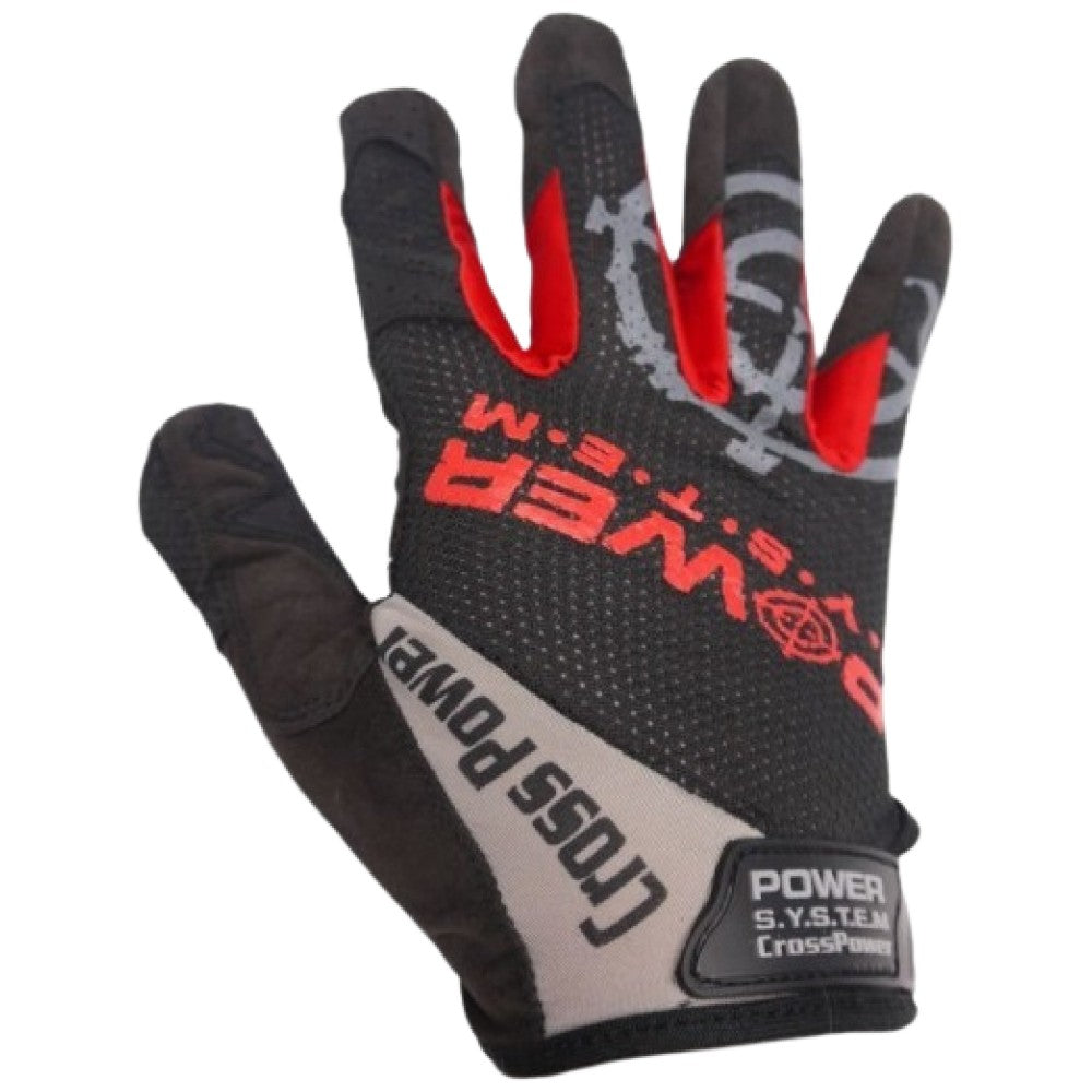 Power System Gloves Cross Power Black / Red - Тренировъчни ръкавици черно и червено