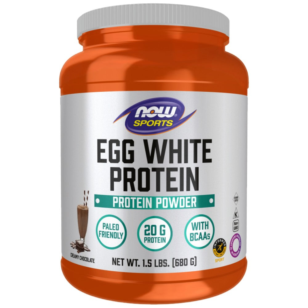 NOW Foods Eggwhite Protein - Яйчен протеин