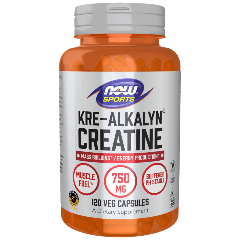 NOW Foods Kre-Alkalyn - Буфериран креатин Kre-Alkalyn