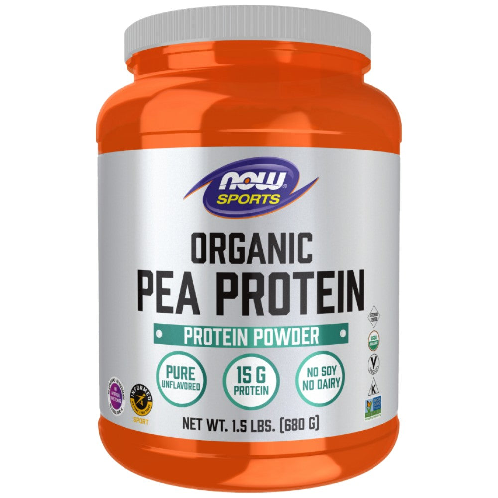 NOW Foods Organic Pea Protein - Био грахов протеин