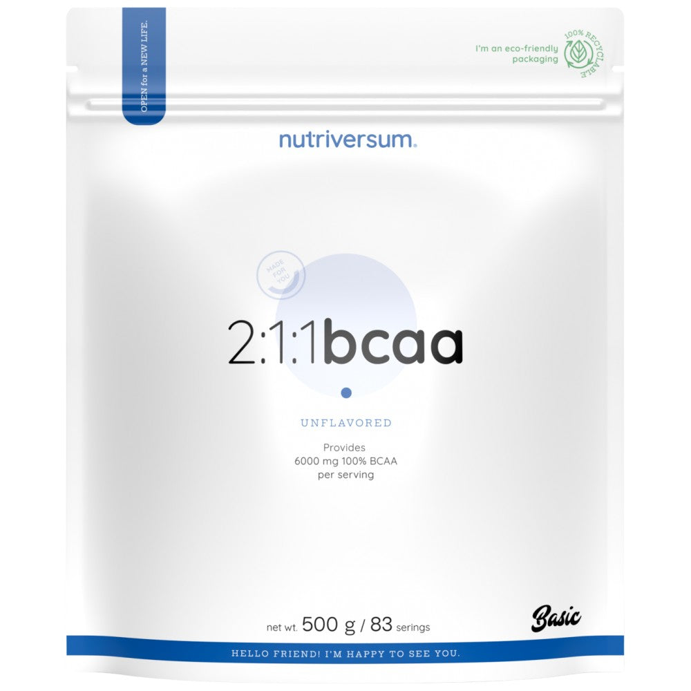 Nutriversum BCAA 2:1:1 Powder Flow - BCAA на прах 2:1:1