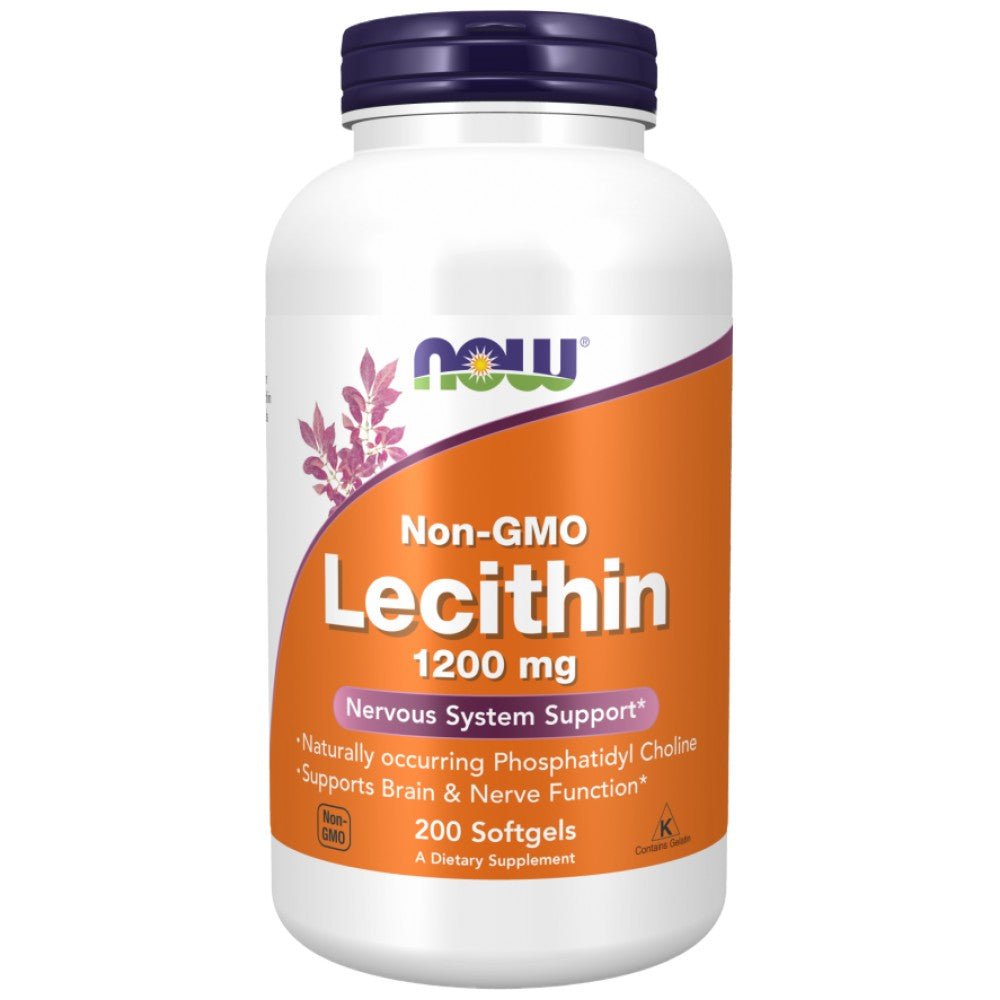 NOW Foods Lecithin Soy 1200 mg - Соев лецитин 1200 mg