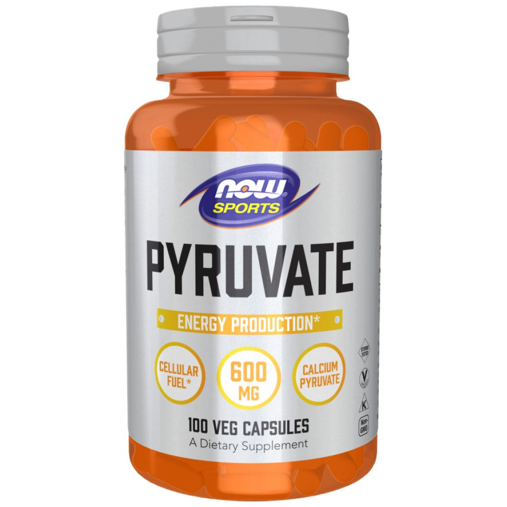 NOW Foods Pyruvate 600 mg - Пируват 600 mg