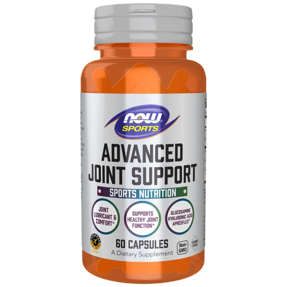 NOW Foods Advanced Joint Support Glucosamine, Hyaluronic & AprèsFlex Boswellia - Комплекс за стави с босвелия