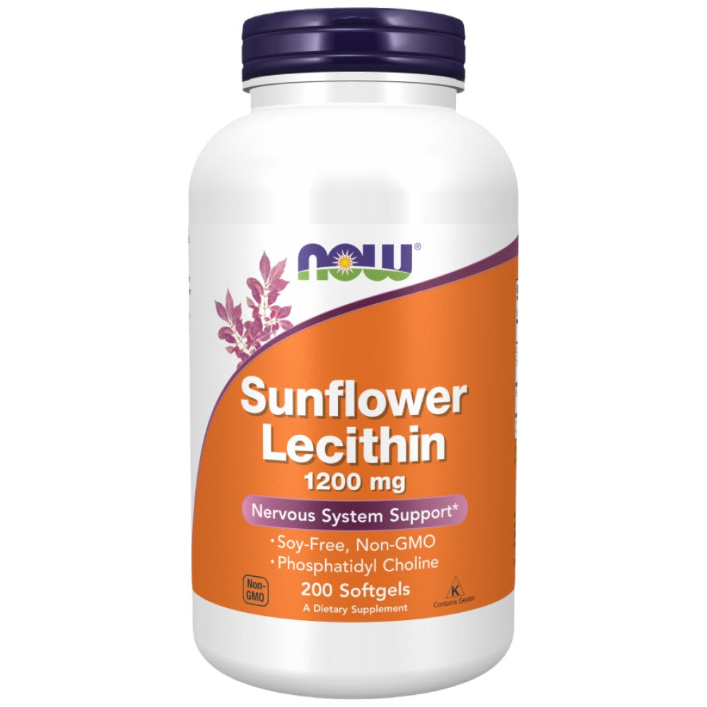 NOW Foods Sunflower Lecithin 1200 mg - Слънчогледов лецитин 1200 mg