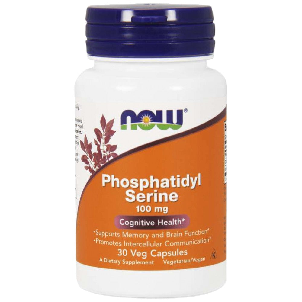 NOW Foods Phosphatidyl Serine 100 mg - Фосфатидилсерин 100 mg