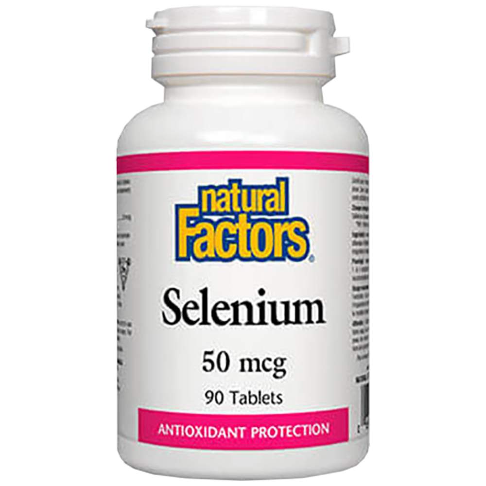 Natural Factors Selenium 50 mcg - Селен 50 mcg