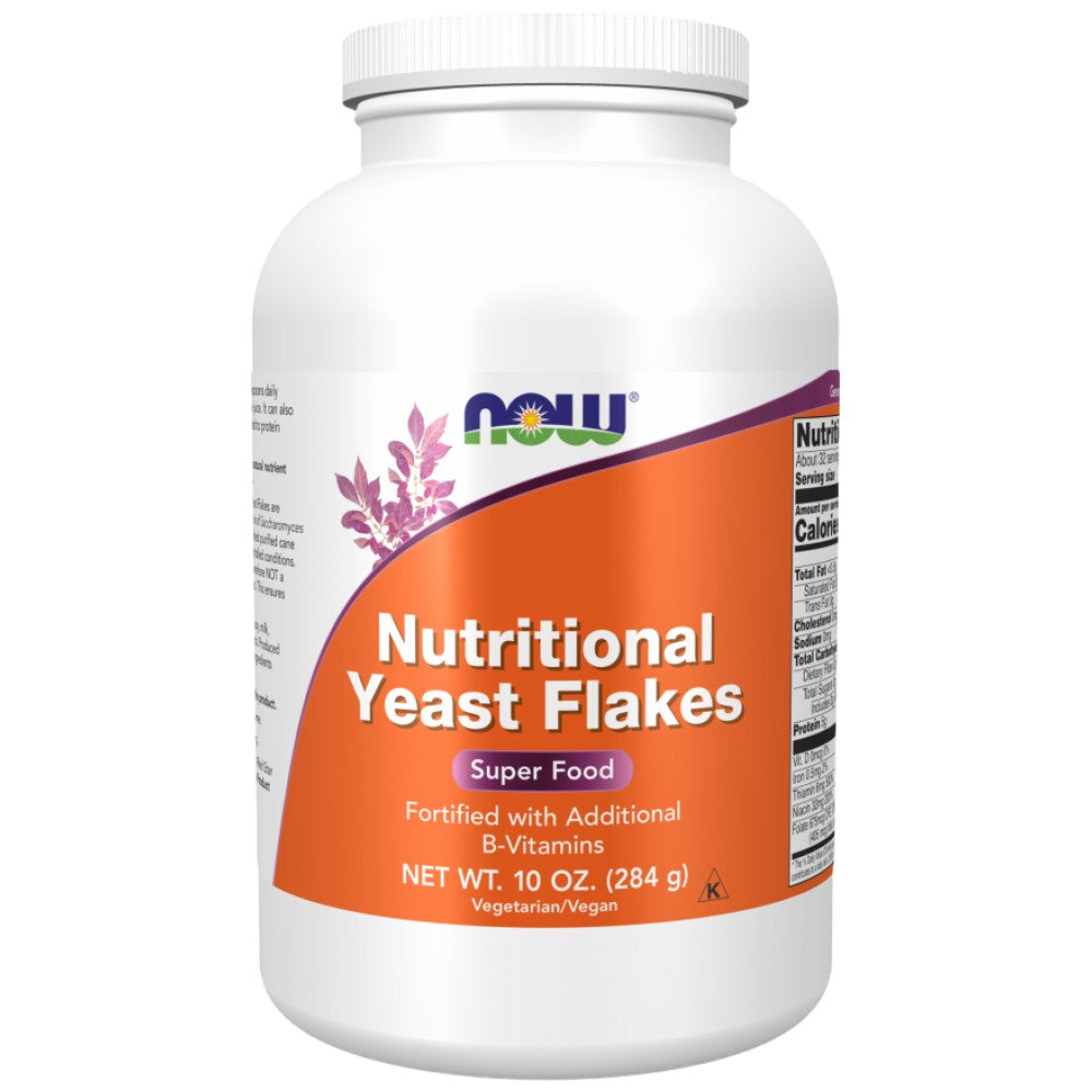 NOW Foods Nutritional Yeast Flakes - Хранителна мая на люспи