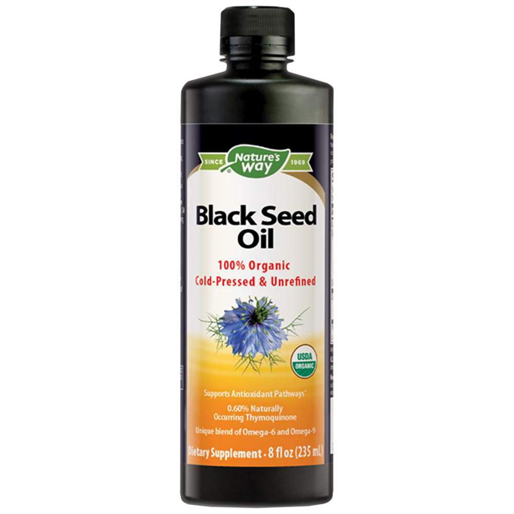 Nature's Way Black Seed Oil 235 ml - Масло от черен кимион 235 ml