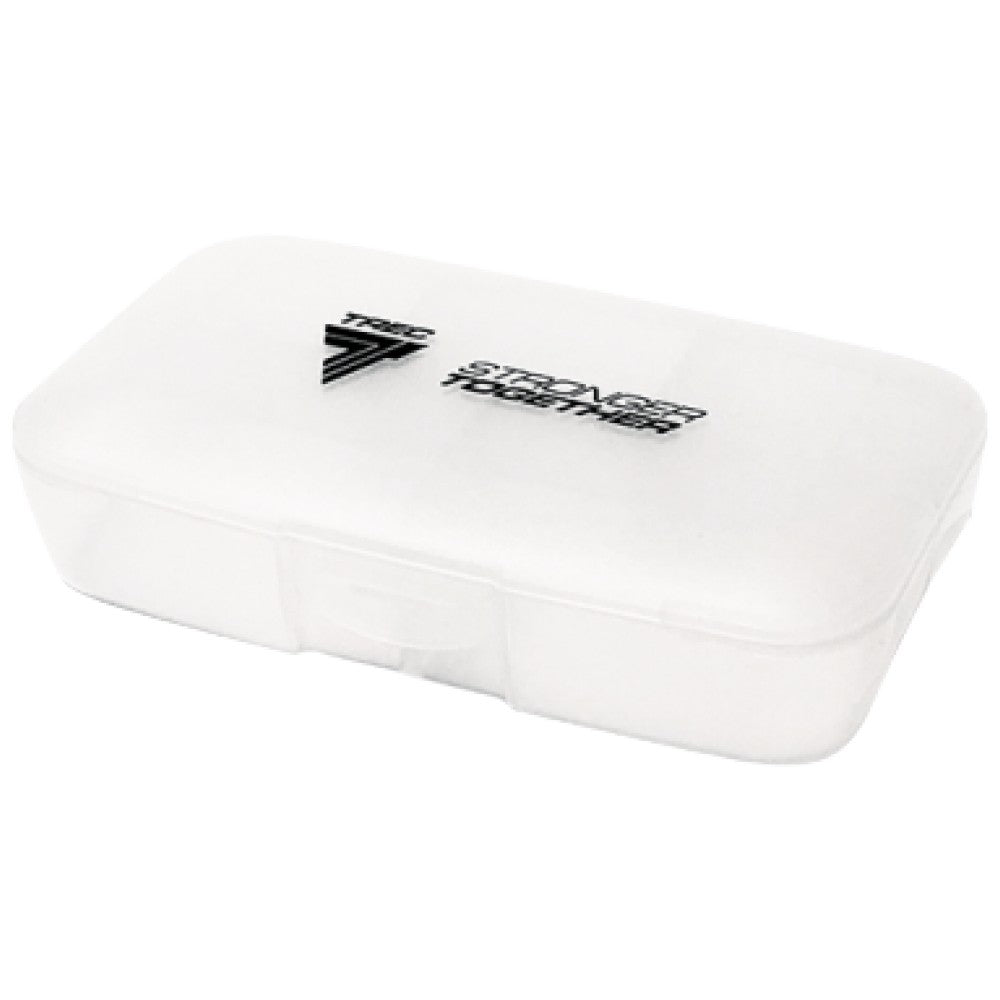 Trec Nutrition PillBox Stronger Together White - Кутийка за хапчета бяла