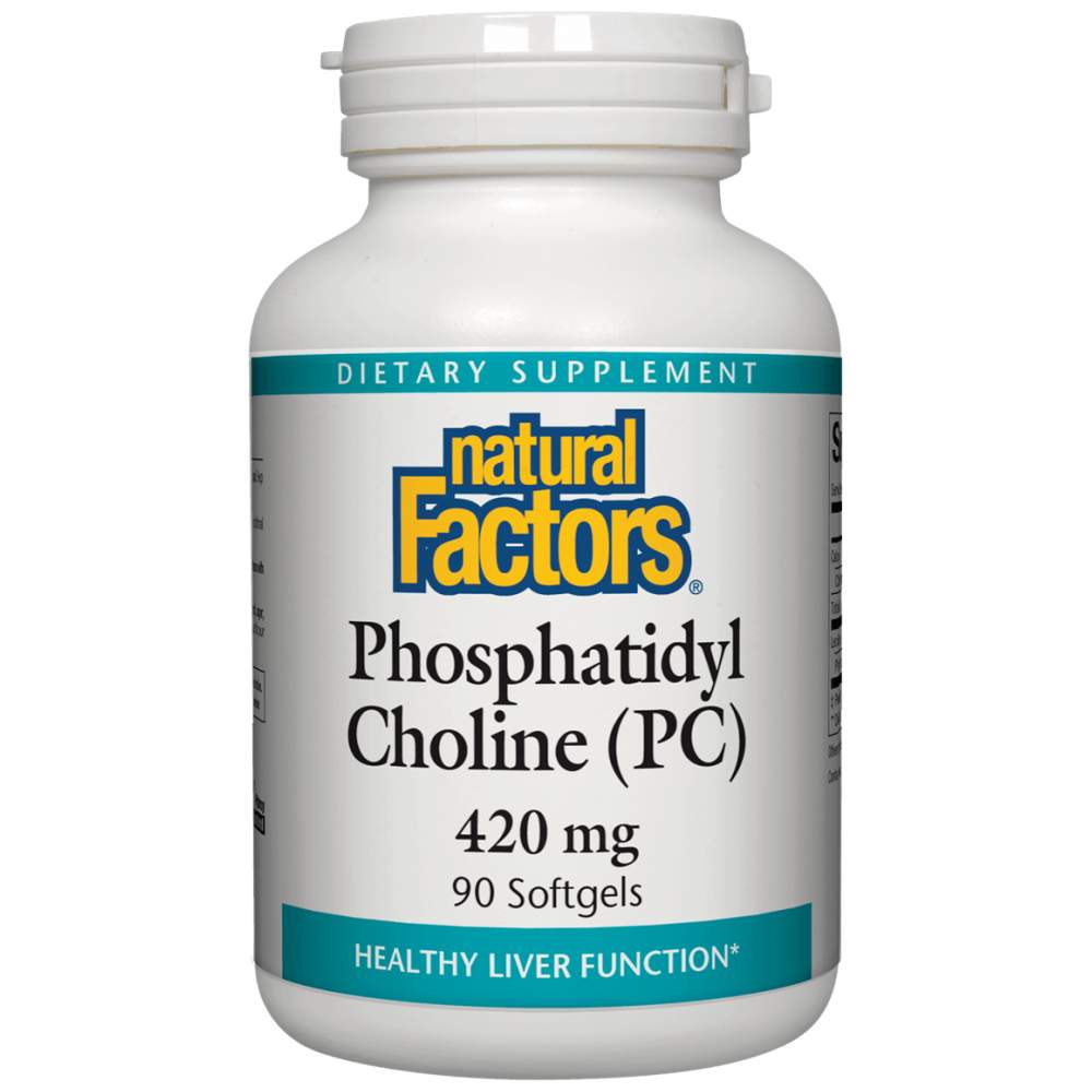 Natural Factors Phosphatidyl Choline 420 mg - Фосфатидилхолин 420 mg