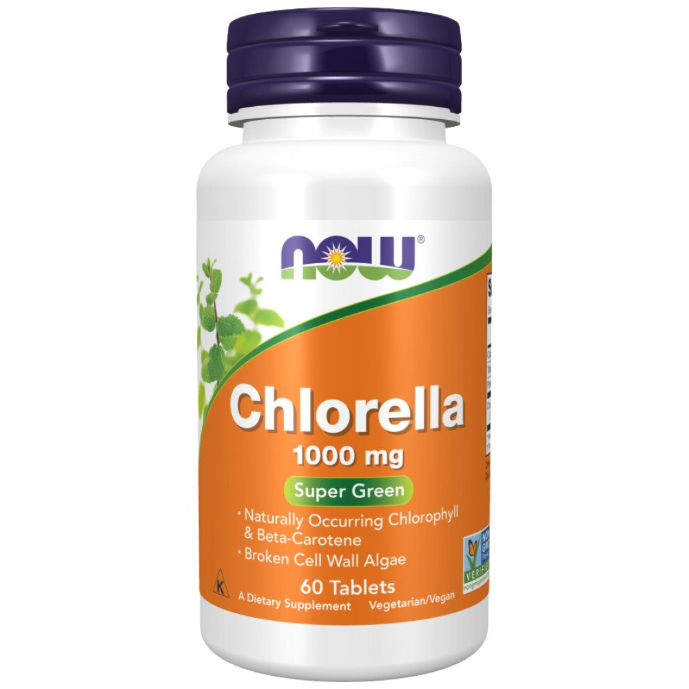 NOW Foods Chlorella 1000 mg - Хлорела 1000 mg