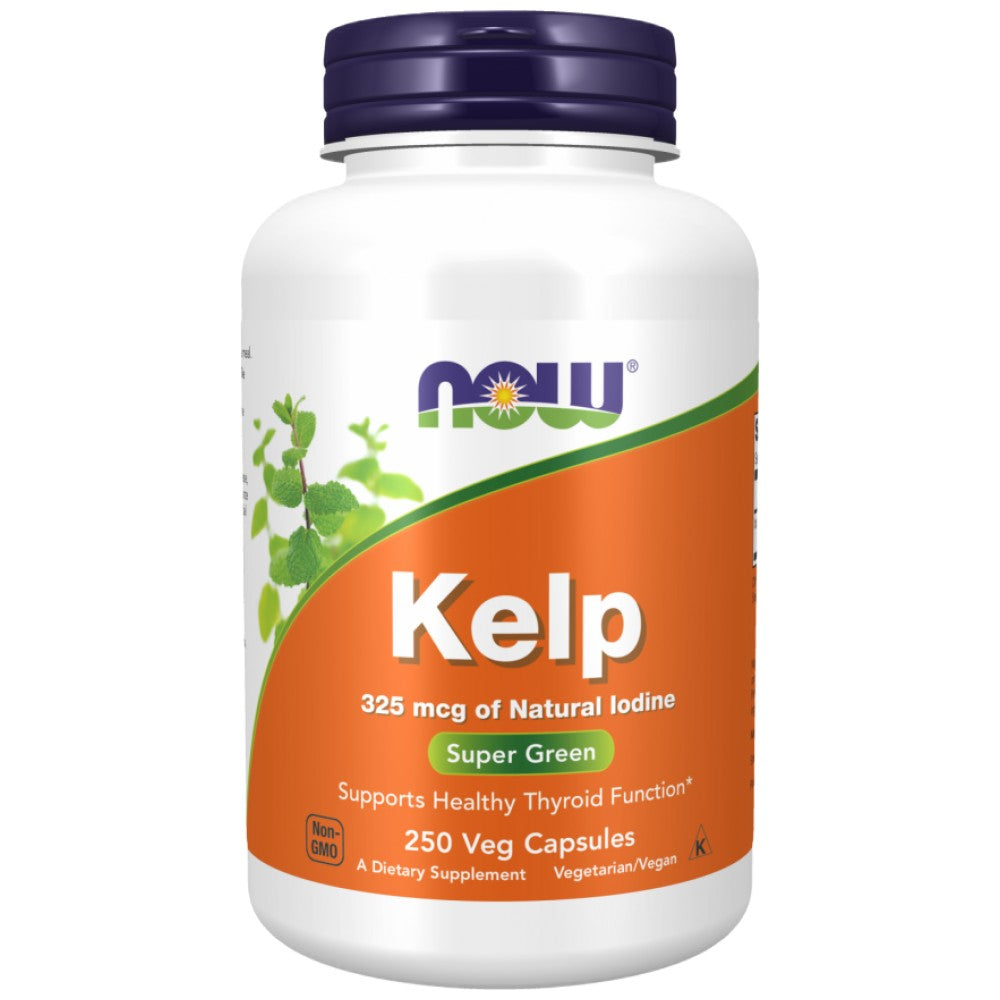 NOW Foods Kelp 325 mcg - Йод от водорасли 325 mcg