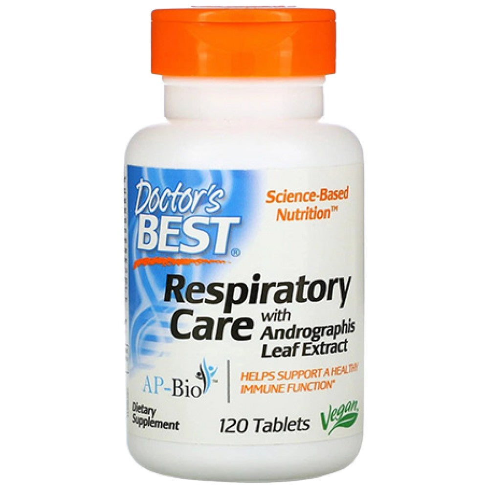 Doctor's Best Respiratory Care With Andrographis Leaf Extract - Формула за дихателните пътища
