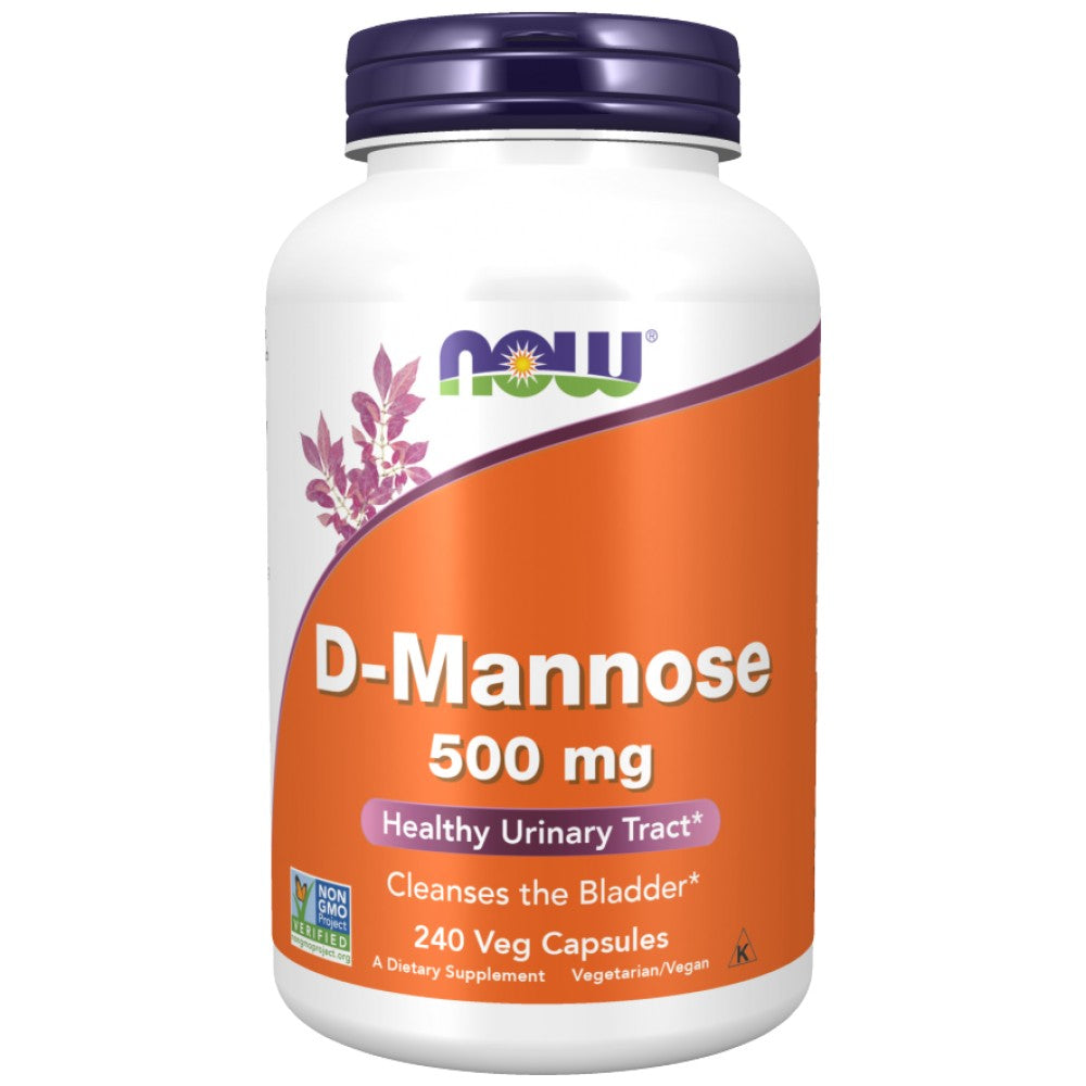 NOW Foods D-Mannose 500 mg - Д-Маноза 500 mg