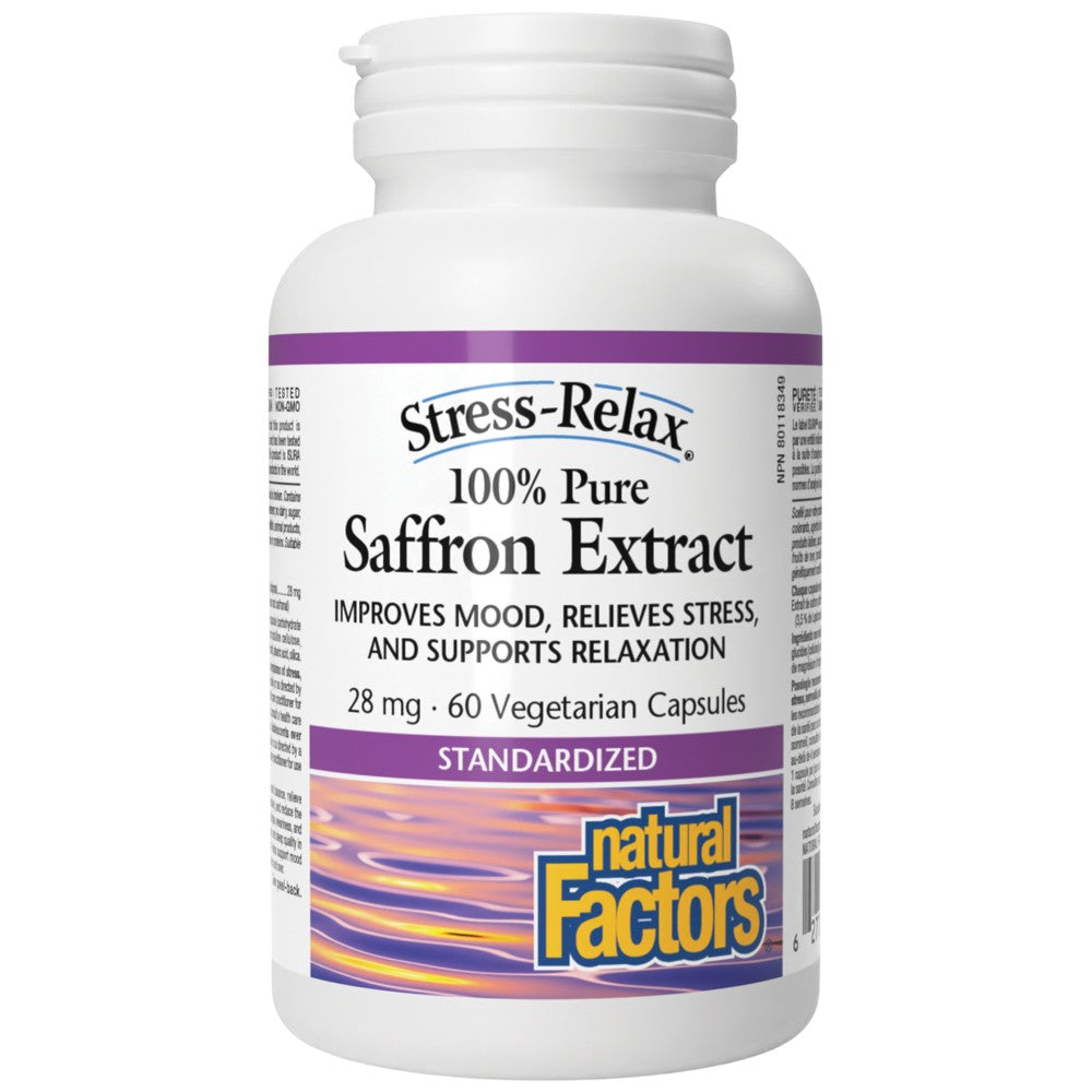 Natural Factors Saffron Extract 28 mg - Шафран екстракт 28 mg