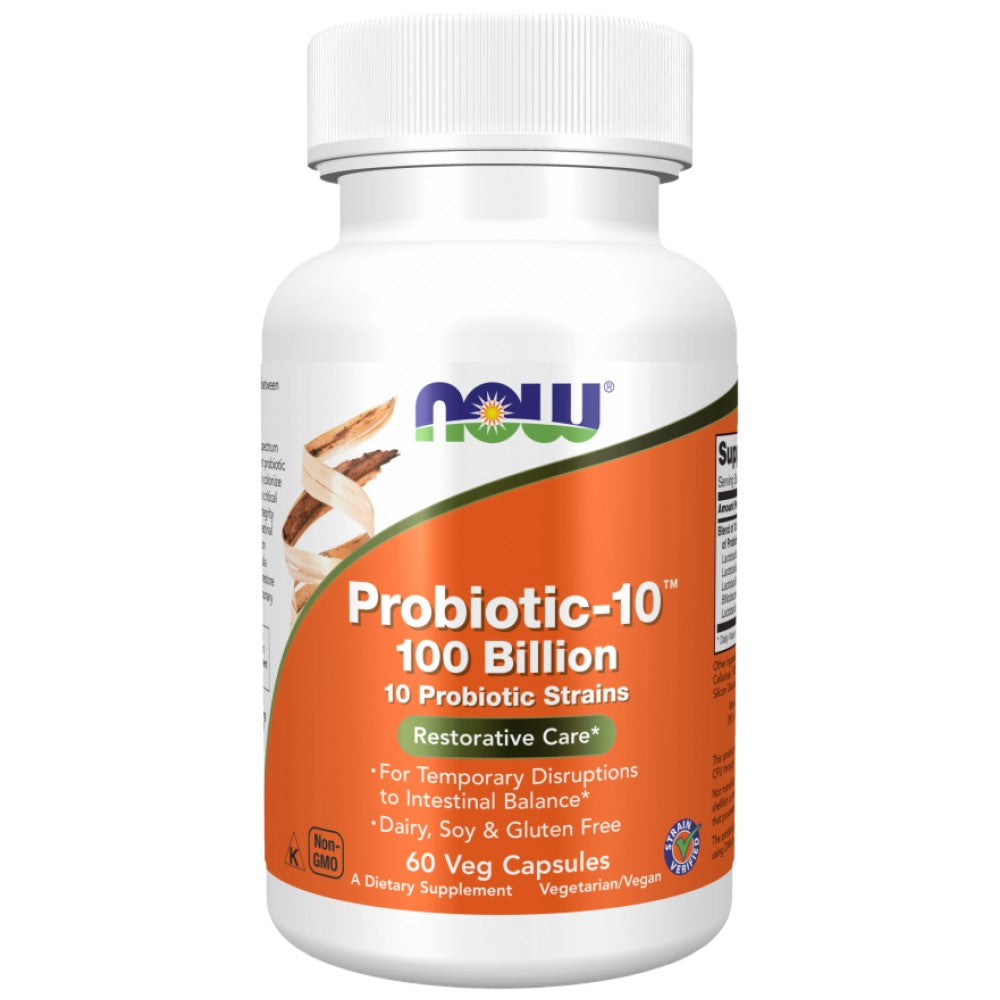 NOW Foods Probiotic-10 100 Billion - Пробиотик 100 млрд. клетки