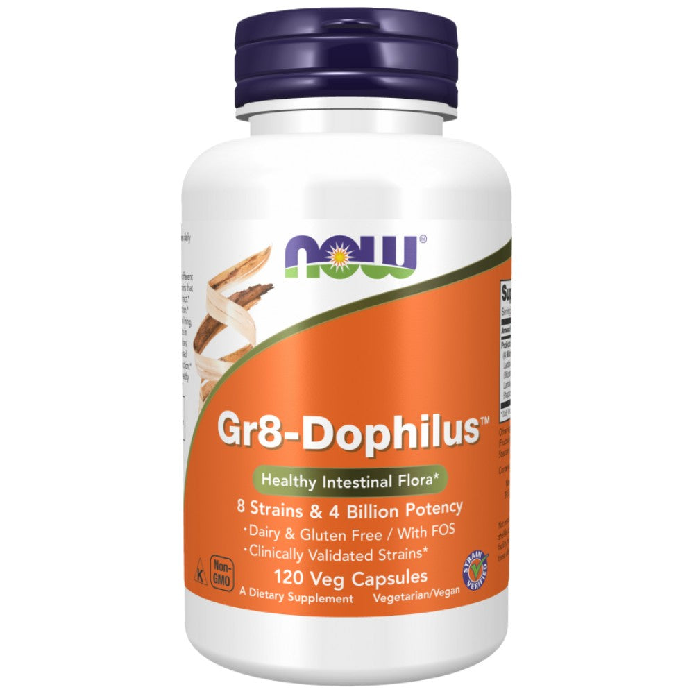 NOW Foods Gr8-Dophilus - Пробиотик с 8 щама