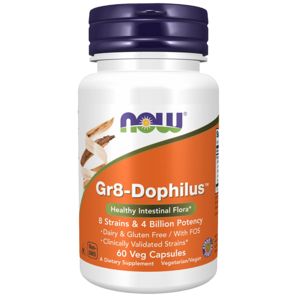 NOW Foods Gr8-Dophilus - Пробиотик с 8 щама
