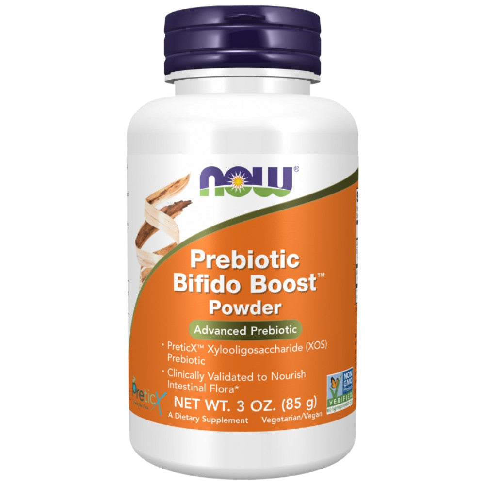 NOW Foods Prebiotic Bifido Boost Powder Xylooligosaccharides - Пребиотик на прах