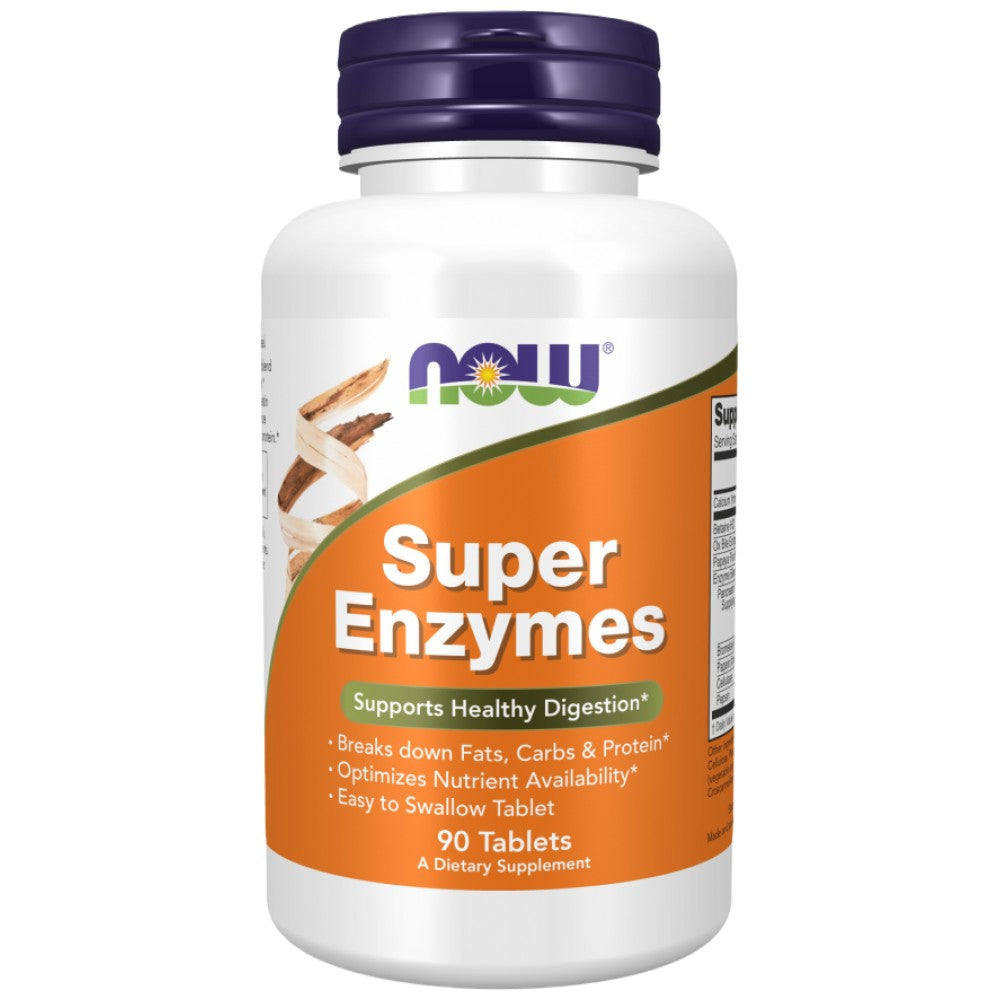 NOW Foods Super Enzymes - Храносмилателни ензими комплекс
