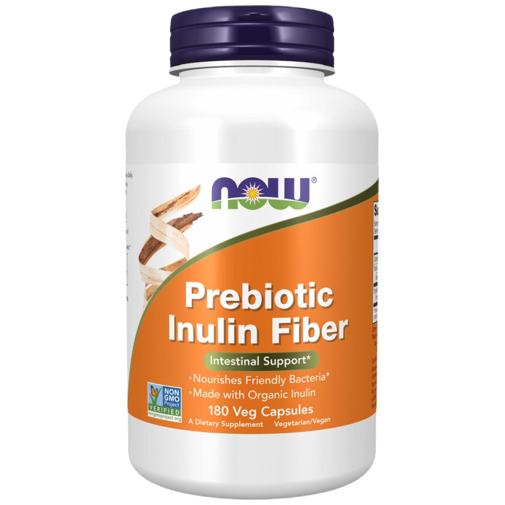 NOW Foods Prebiotic Inulin Fiber FOS - Пребиотичен инулин фибри
