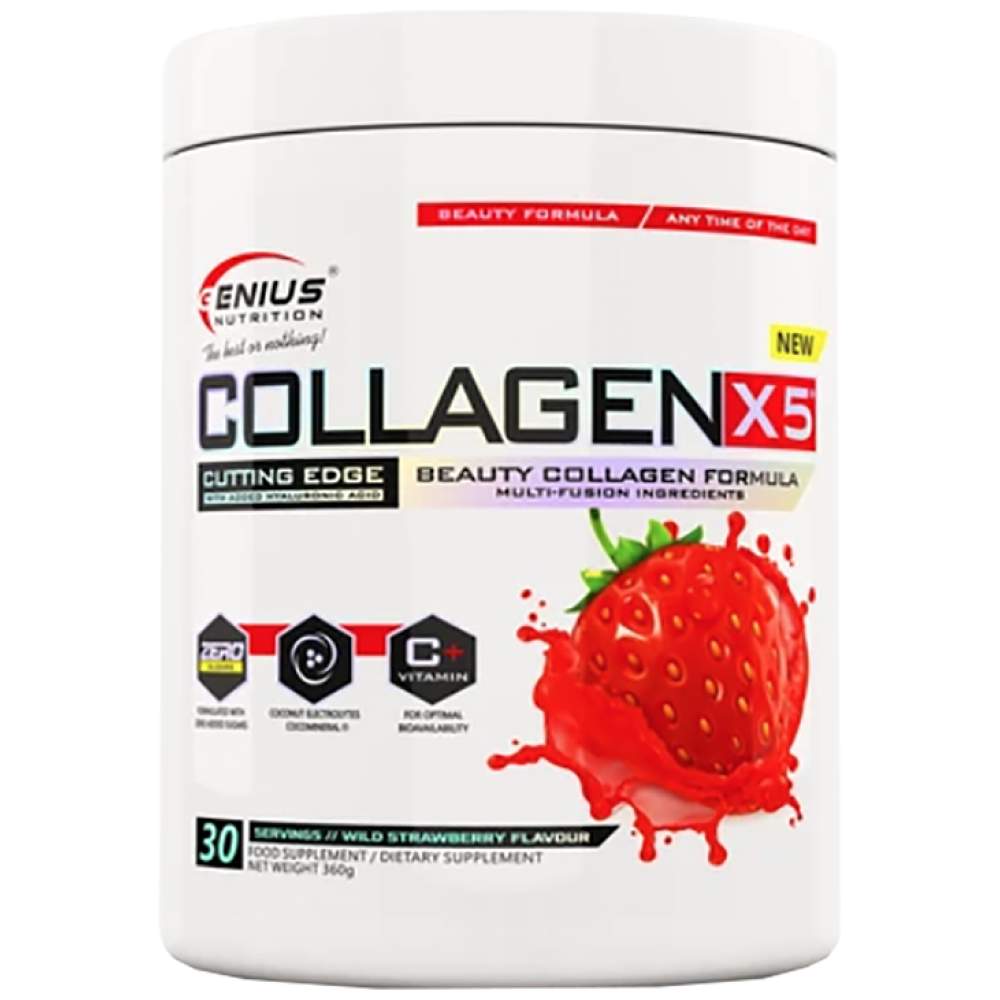 Genius Nutrition Collagen X5 - Колаген X5