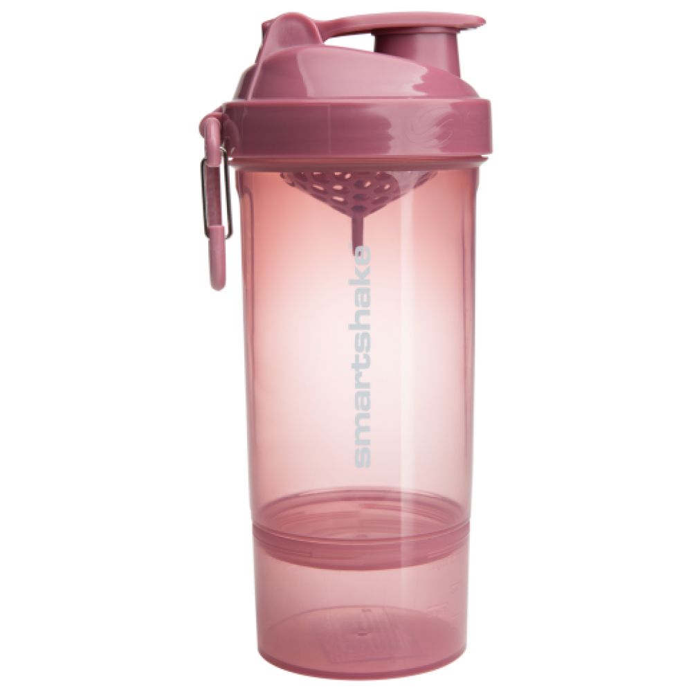SmartShake 2Go One Smart Shaker Deep Rose - Шейкър с отделение (розов)