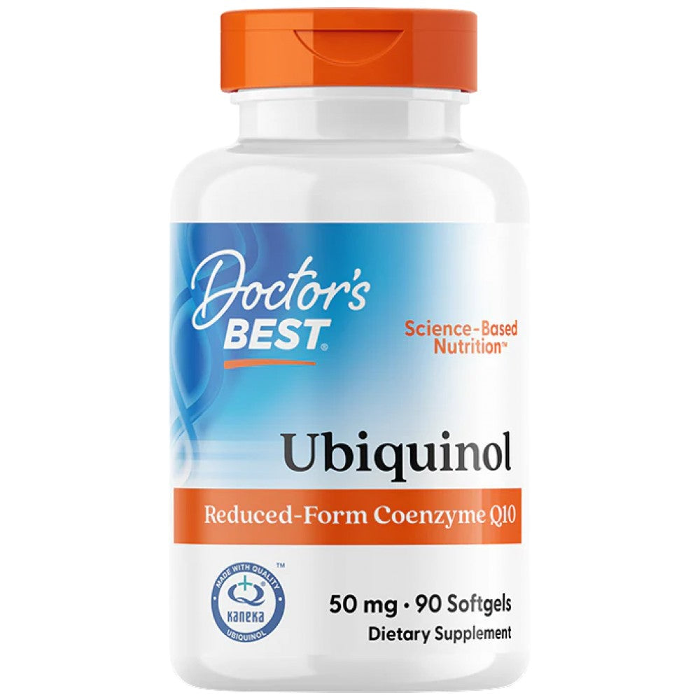 Doctor's Best BEST Ubiquinol Kaneka QH 50 mg - Убихинол Kaneka 50 mg