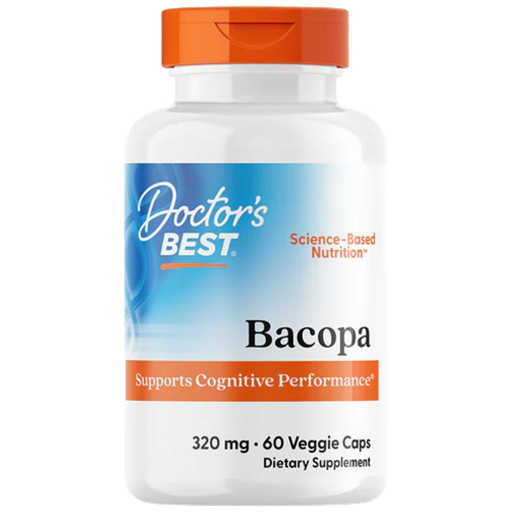 Doctor's Best Bacopa with Synapsa 320 mg - Бакопа Synapsa 320 mg