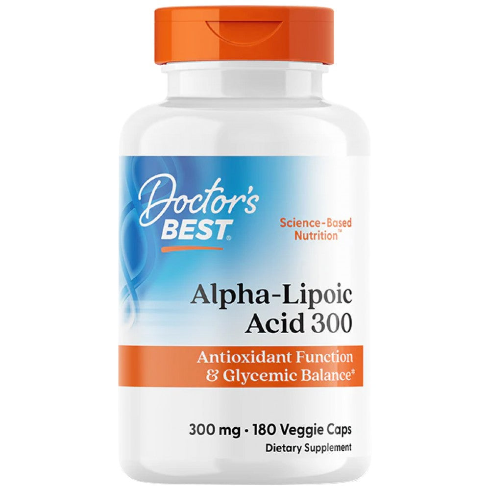 Doctor's Best BEST Alpha Lipoic Acid 300 mg - Алфа-липоева киселина 300 mg
