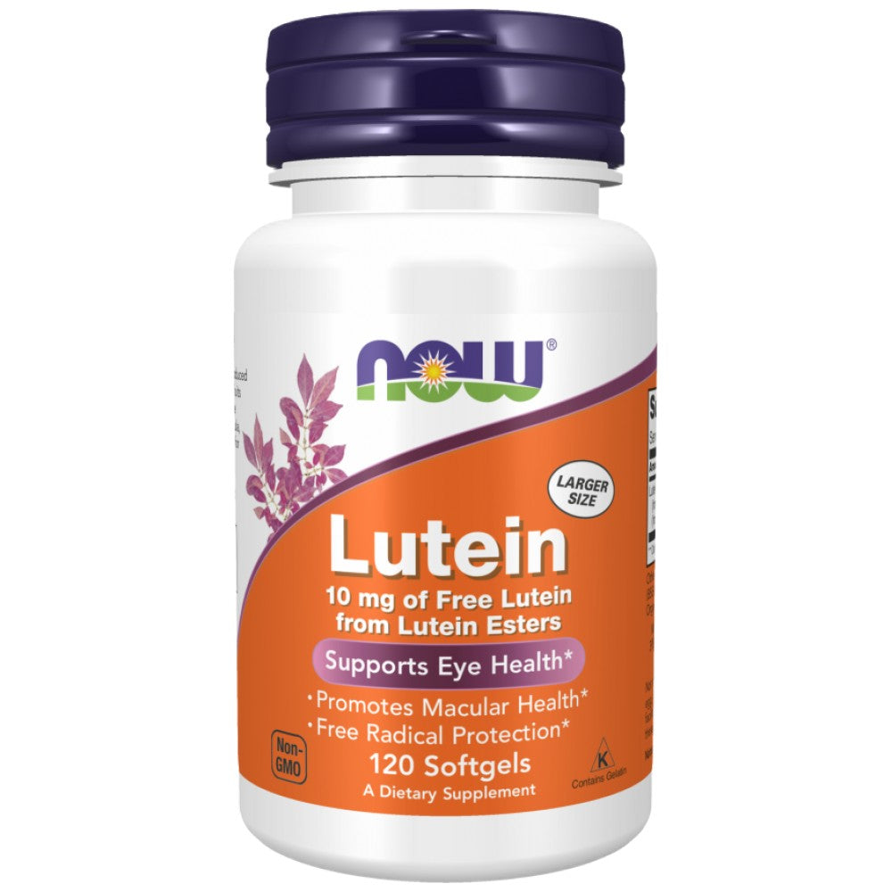 NOW Foods Lutein 10 mg Esters - Лутеинови естери 10 mg
