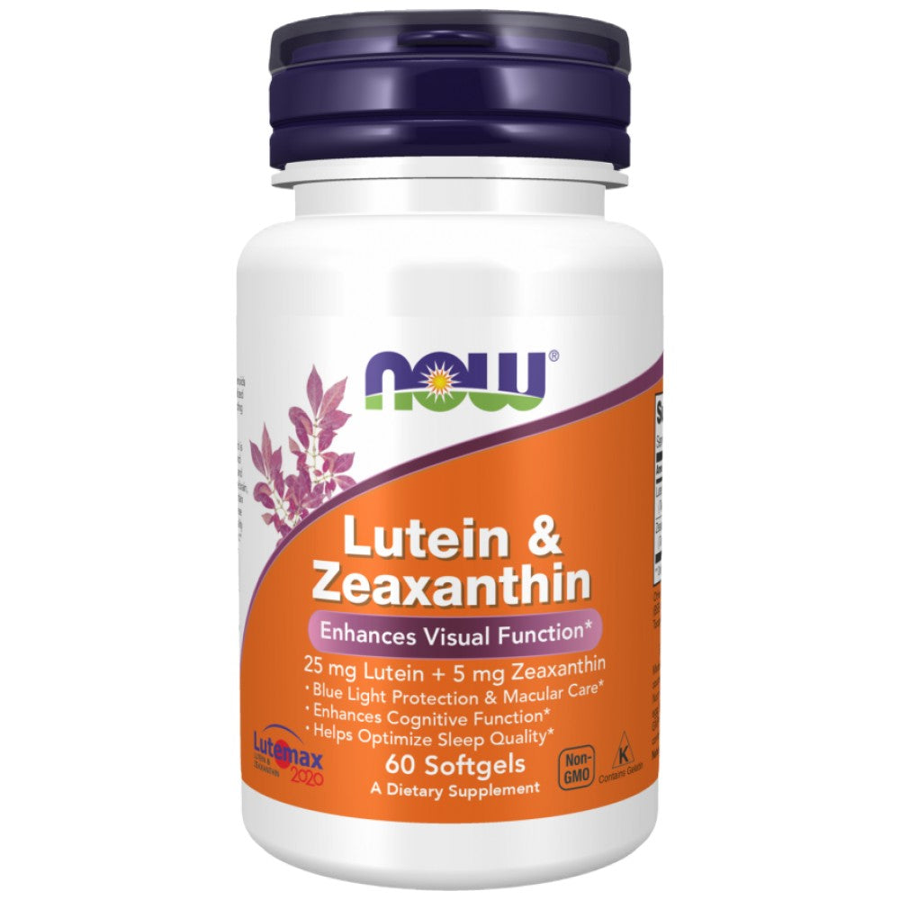 NOW Foods Lutein & Zeaxanthin - Лутеин и зеаксантин за очи